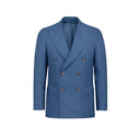 Vesuvio Blue Double-Breasted Jacket