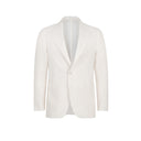 Caracciolo Single-Breasted Cream Linen Jacket