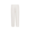 Tailored double-pleat trousers in white linen B2C