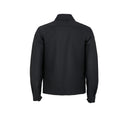 Bomber Jacket in Black Virgin Wool