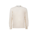 Crewneck – Cream Virgin Wool & Cashmere Sweater